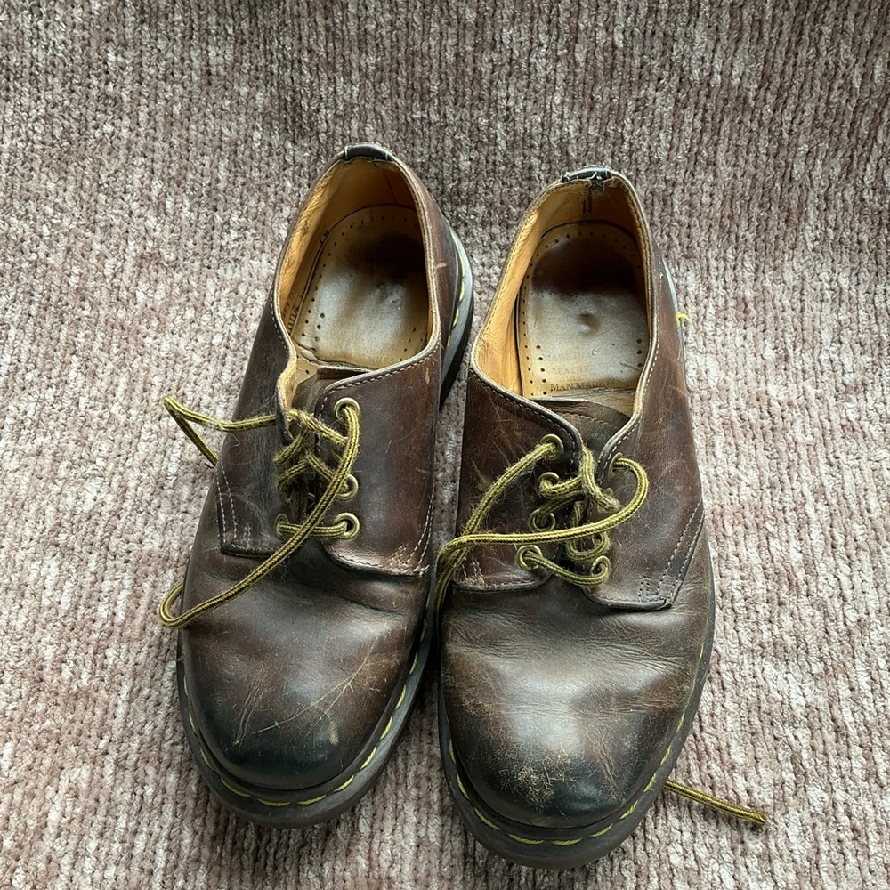 Dr Martens 1561 Brown Leather Oxford Shoes - Made in England - size 6 - Picture 9 of 9